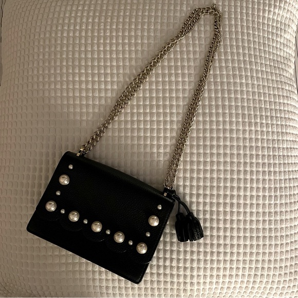 BNWT Kate Spade Black Pearl Crossbody - Picture 4 of 12